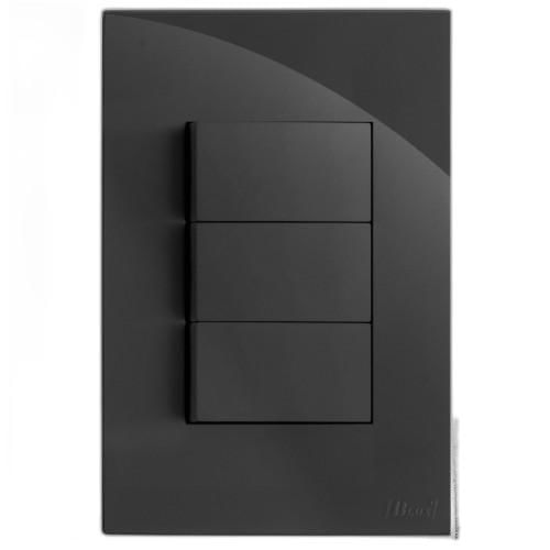 Kit Interruptor Triplo 2 Paralelo 1 Simples 4x2 Brg11073-6gf