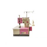 Máquina De Costura Galoneira Portátil Bracob 2agulhas-110v