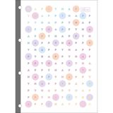 Refil Para Caderno Argolado Universitário Happy Tilibra - 80 Folhas