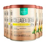 Kit 5 Collagen Derm Hialurônico Abacaxi Com Hortelã Nutrify 330g