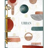 Caderno Argolado Colegial Urban Foroni - 160 Folhas
