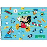 Caderno De Desenho Mickey Tilibra - 80 Folhas The Original