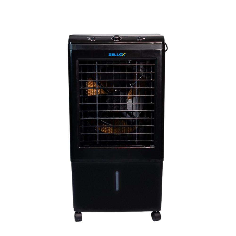 Climatizador De Ar Evaporativo 45 Litros Zellox Zlx-45 110v Preto