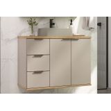 Gabinete De Banheiro Com Cuba Galway 76cm Nude