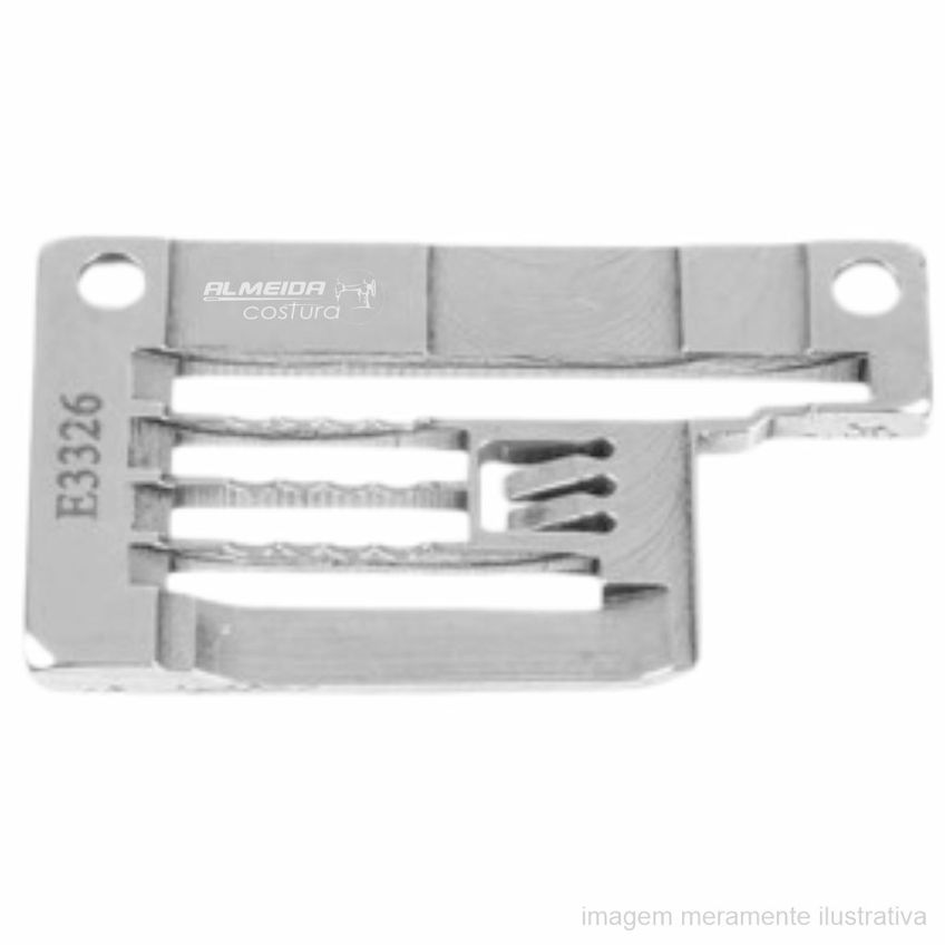 Chapa De Agulha Para Máquina Galoneira Aberta Série F007j - E3326 5.6 - imagem 4