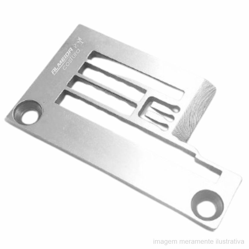Chapa De Agulha Para Máquina Galoneira Aberta Série F007 - E3326p 5.6 - imagem 3