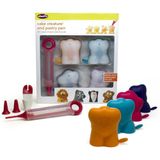 Kit 4 Moldes 3d Bolo Cupcake Com 1 Caneta Confeitar Chef&#39;n