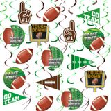 Decorações De Festa, Futebol, Pendurado Em Espiral, 30 Peças - Futebol
