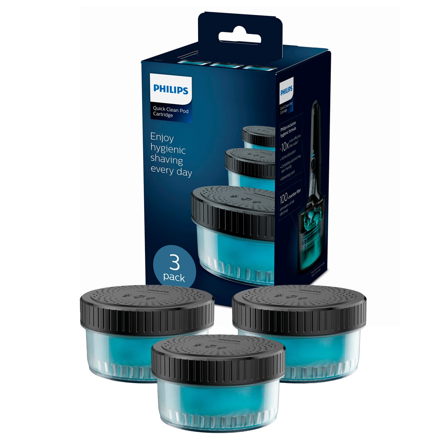 Cartucho De Reposição Para Barbeador Elétrico Philips Quick Clean