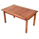 Mesa Lateral para Jardim Madeira Maciça Taj Cedro Rosa Madeira