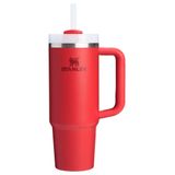 Copo Stanley Quencher H2.0 Com Alça E Canudo 900ml Chili