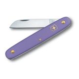 Faca Floral De Jardim Victorinox Fabricada Na Suíça Em Roxo Inoxidável