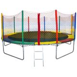 CAMA ELASTICA 4,27 – SUPORTA 455KG ALTA RESISTÊNCIA – REDE COM ZÍPER