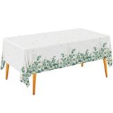 Toalha De Mesa Gatherfun Sage Greenery Baby Shower 3 Unidades