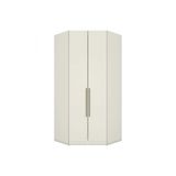 Guarda Roupa Closet Casal De Canto Oblíquo Mc05 Seletto C- 2 Portas E 3 Gavetas Areia - Henn