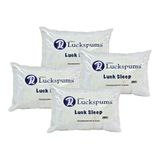 Travesseiro Espuma Luck Sleep Flocos Kit C/ 4 Un (45x65) - Luckspuma