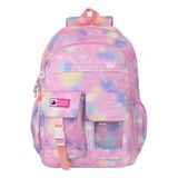 Mochila Feminina Tie-dye 2447464 Rosa - Quanhe