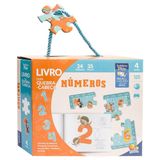 Livro Com Quebra-cabeça Educativo Todo Livro Números 6 Anos