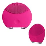Esponja Massagedora Facial Eletrica Limpeza De Pele Rosto Mini Usb Skin Care Tratamento
