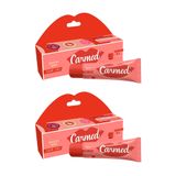 Kit 2 Hidratante Labial Carmed Maçã Do Amor Com Cor 10g Cada