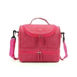 Bolsa Térmica Lancheira Para Alimentos Marmitas E Líquidos Multiuso Unissex Rosa