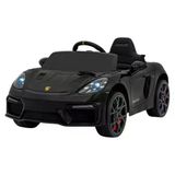 Carro Elétrico Infantil Porsche Spyder 718 Rs 12v Preto Bel