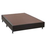 Base Box Casal 30cmx138cmx188cm Courino Ortobom Preto