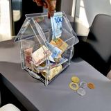 Cofre Dinheiro Casa Japones Kakebo Desafio Chale Acrilico