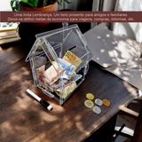 Cofre Chale Dinheiro Woodbox Japones Kakebo Casa Acrilico
