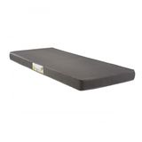 Colchão Solteiro 88cmx188cmx12cm D20 Espuma Flora Espresso Móveis Cinza