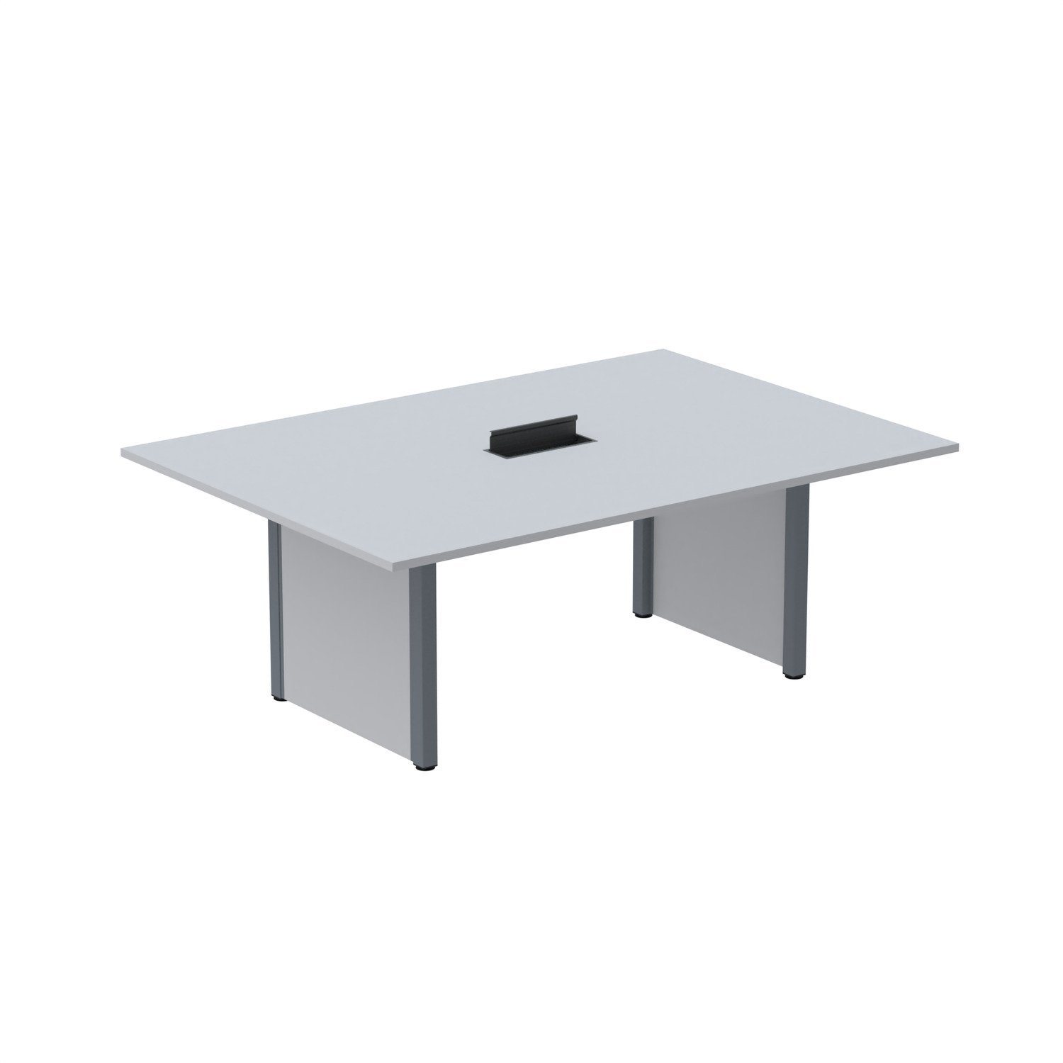 Mesa De Reunião 2000x1400 Mrcpb2014pp Cinza/grafito