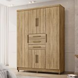 Guarda-roupa 6 Portas E 3 Gavetas Imperial Nature