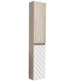 Armário Aéreo Para Banheiro 2 Portas 5 Prateleiras Mônaco Darabas Agardi Mezzo Blanco/branco