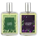 Kit Perfume Masculino: Capim Limão E Lavandim Energia 100ml
