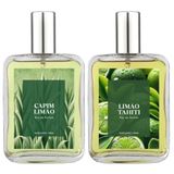 Kit Perfume Masculino: Capim Limão E Limão Tahiti 100ml