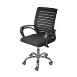 Cadeira Escritório Diretor Office Tela Mesh Viena 3324 Preto