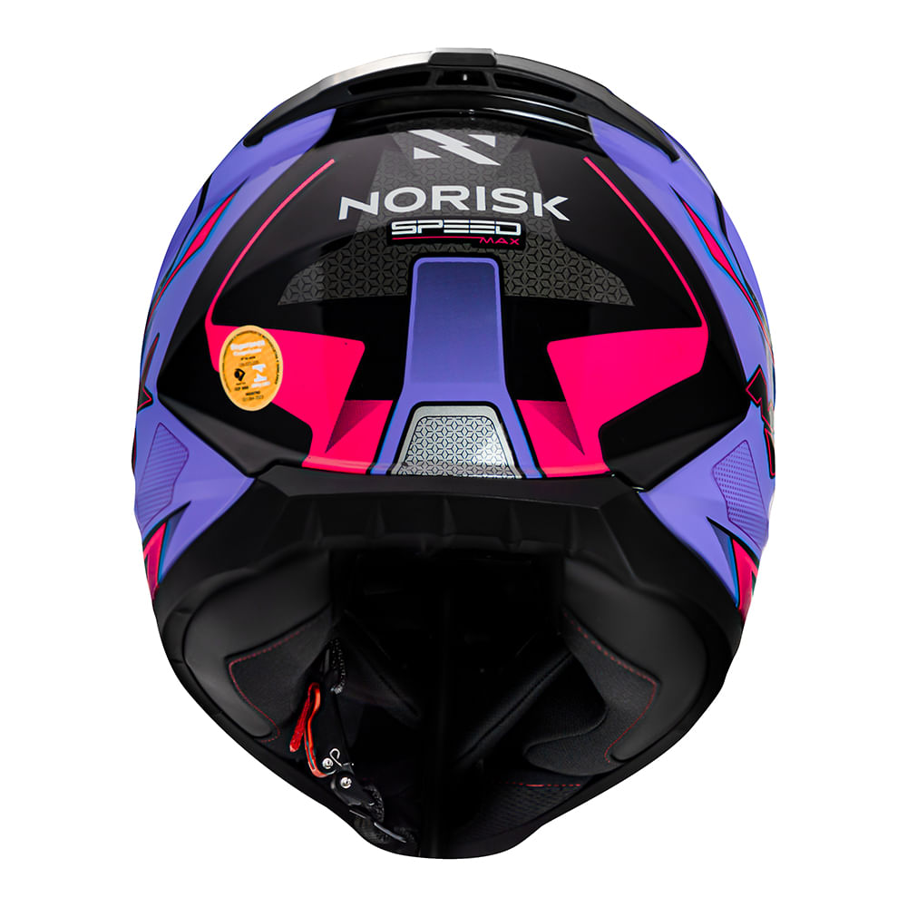 Capacete Norisk Razor Speedmax Preto C/ Rosa - 56/S - Carrefour