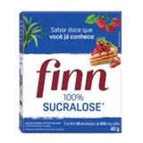 Adoçante Finn Pó Sucralose Com 50 Envelopes