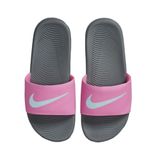 Chinelo Nike Kawa Slide (GS/PS) Rosa e Branco INV21 819352 602 - Rosa - 28,5