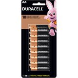Pilha Alcalina Pequena AA 16 Unid Duracell Duracell