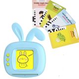 Brinquedo Card Infantil Cartão Fala Inglês Português Coelho