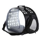 Bolsa Transparente Para Pet Gato Dog Dobrável Respirável