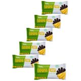 Kit Com 6 Banana Passa Em Barrinhas 200g