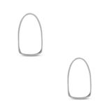 Par Aro Cromado Lanterna Traseira Fusca 1300l/1500 E 1600