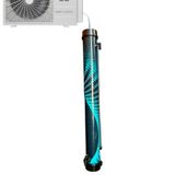 Coletor De Água Drenoeco - 8l - Cor: Azul E Preto - 97 Cm.