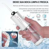 Limpeza Eficaz Com Irrigador Oral E Jato D&#39;água