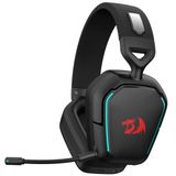Fone Headset Gamer Sem Fio Mira H868 Redragon Preto