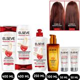 Kit Reparação Total 5 Elseve Leave-in Cicatri Renov Oleo Cre