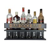 Barzinho Para Sala Barzinho De Parede - Bar Doce Bar - Preto