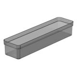 Organizador Gaveta Modular Geladeira Armário Acrílico 30cm